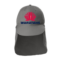 New South Wales Waratahs Rugby Super League Sun Shade Cap | Artistshot