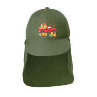 Cocker Spaniel Pumpkin Truck Fall Leaf Thanksgiving Halloween Sun Shade Cap | Artistshot