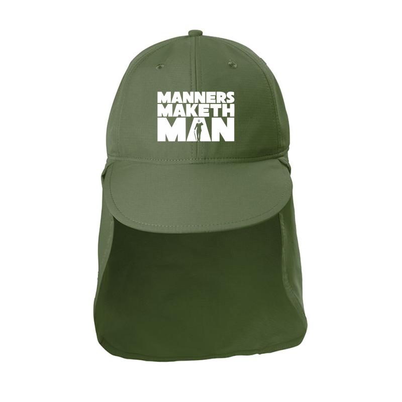 Manners Maketh Man Sun Shade Cap by sonchar | Artistshot