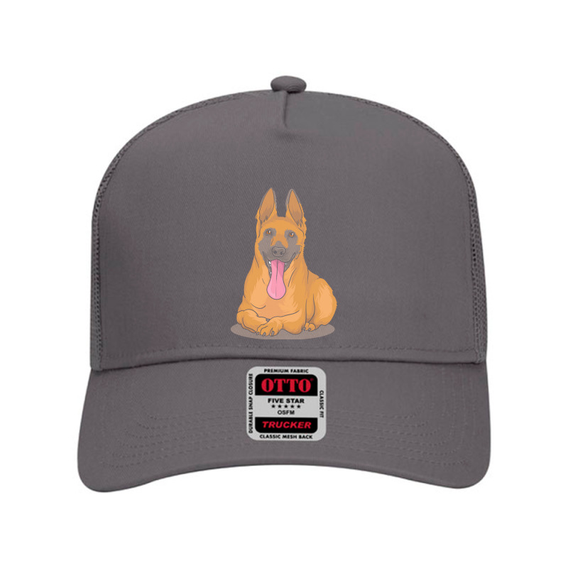 Belgian Shepherd Malinois T Shirtbelgian Malinois Shepherd Dog Gift Id Mesh Back Trucker Hat by ayla73559 | Artistshot