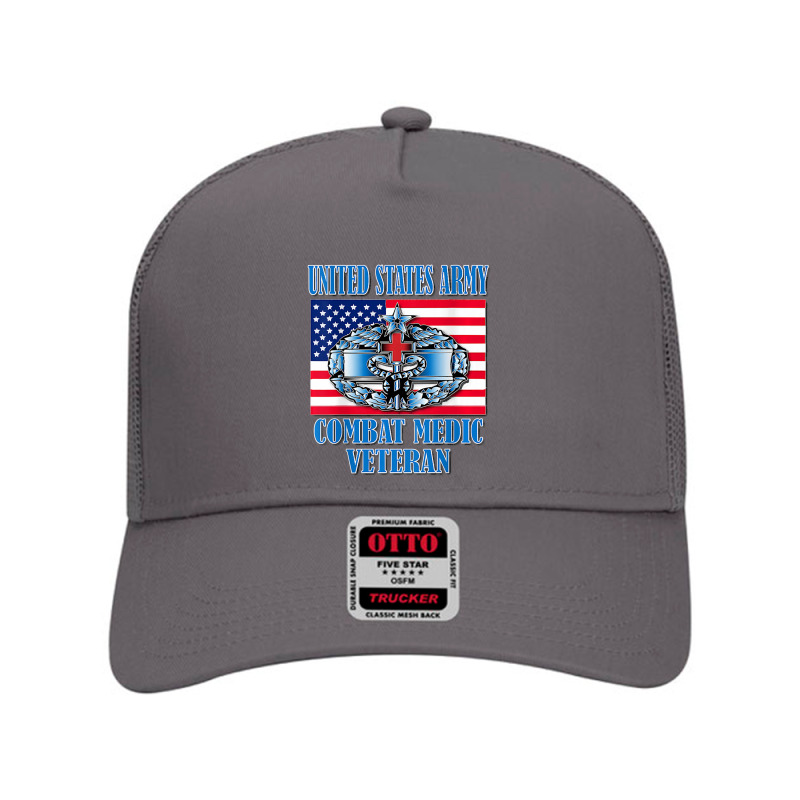 Combat Medic 2nd Award Back Mesh Back Trucker Hat by AdeArt | Artistshot