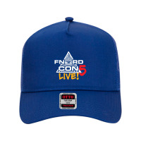 Fnordcon 5 Live! (white Letters) Mesh Back Trucker Hat | Artistshot