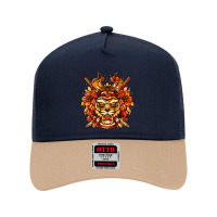 Copy Of Samurai Tiger   Cute Animal Feline Warrior Gift Mesh Back Trucker Hat | Artistshot