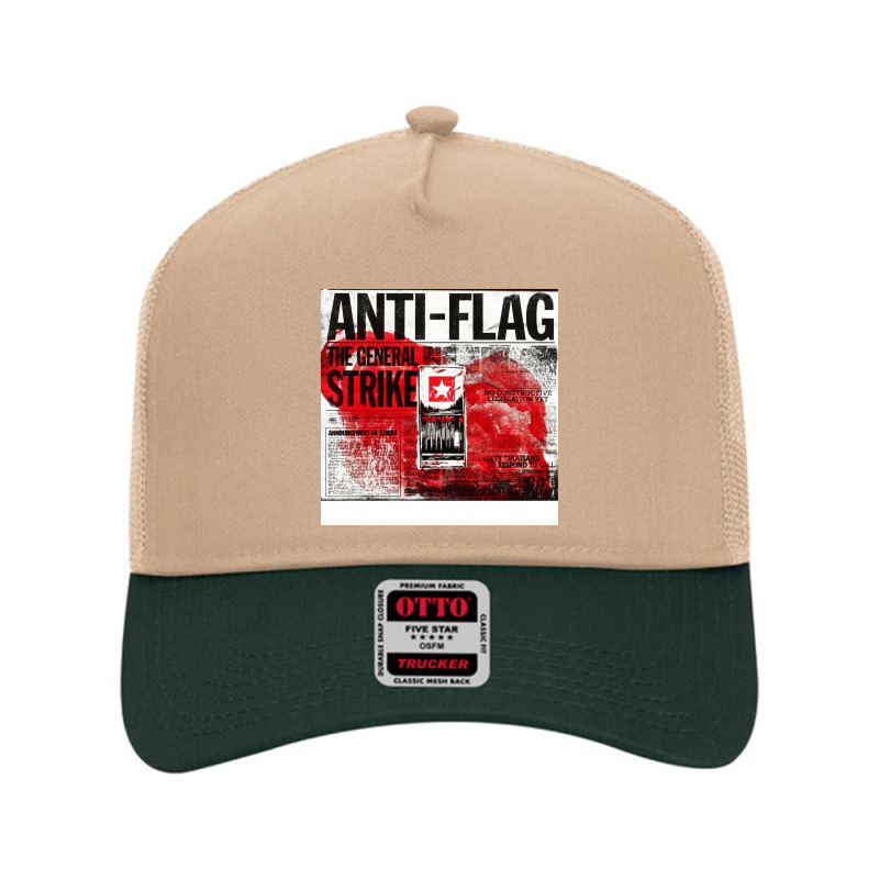 Anti Flag The General Strike Tour Dates 2022 Sukoharjo Mesh Back Trucker Hat by adnanbuyung | Artistshot