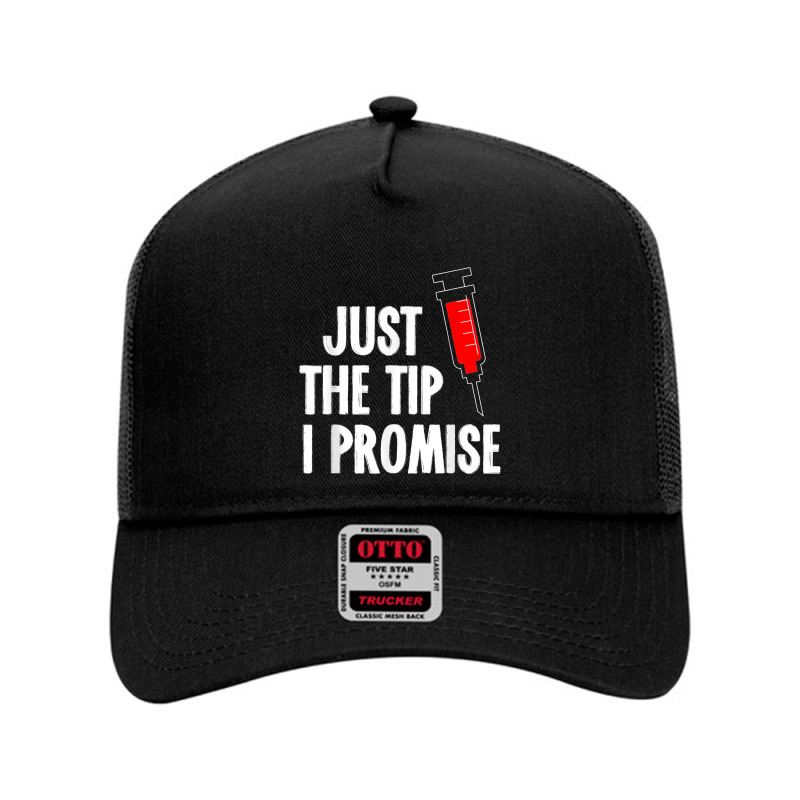 Nurses Just The Tip Syringe Nurse Mesh Back Trucker Hat | Artistshot