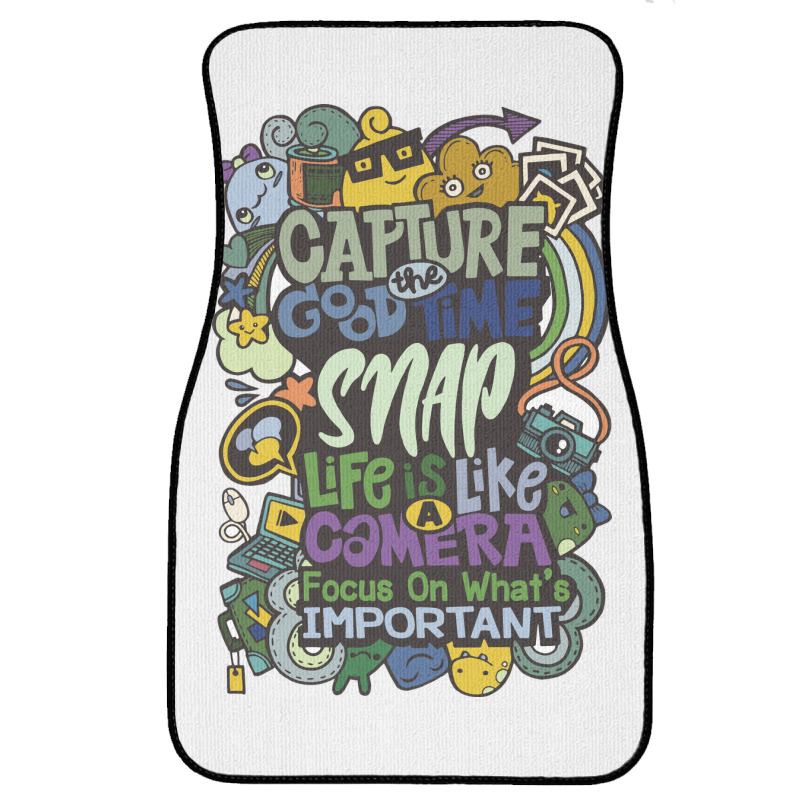 Camra Is Life Front Car Mat | Artistshot