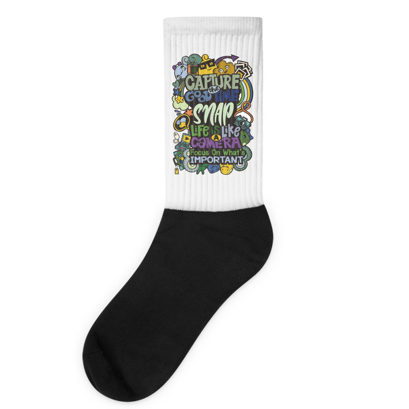 Camra Is Life Socks | Artistshot