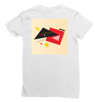 Abstract Dimention On The Box Ladies Fitted T-shirt | Artistshot