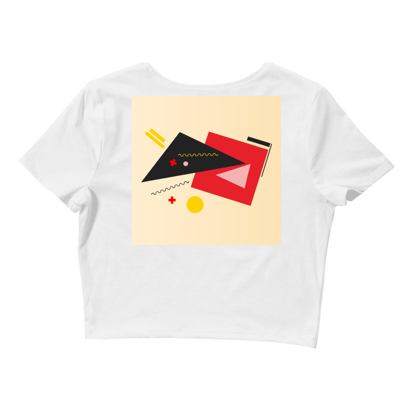 Abstract Dimention On The Box Crop Top by Heri Iye | Artistshot