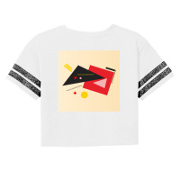 Abstract Dimention On The Box Scorecard Crop Tee | Artistshot