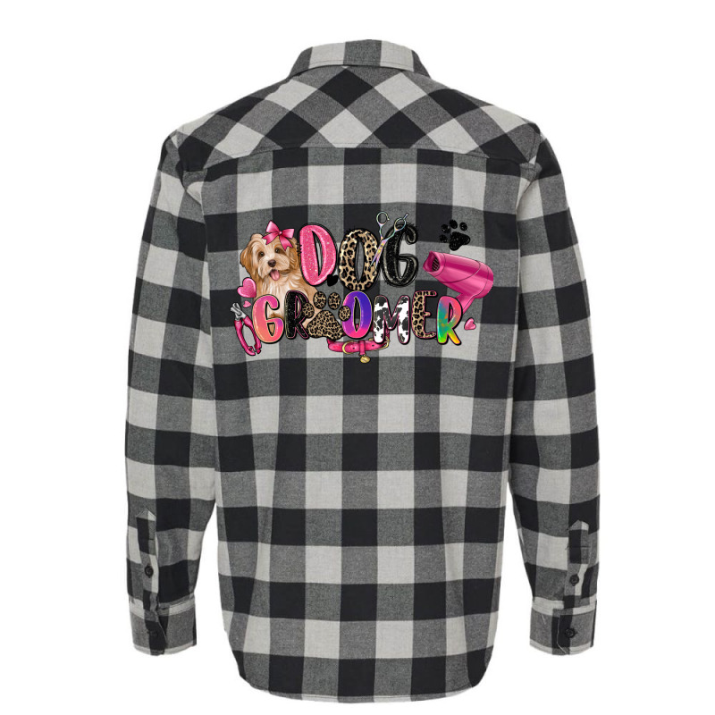 Dog Groomer Flannel Shirt | Artistshot