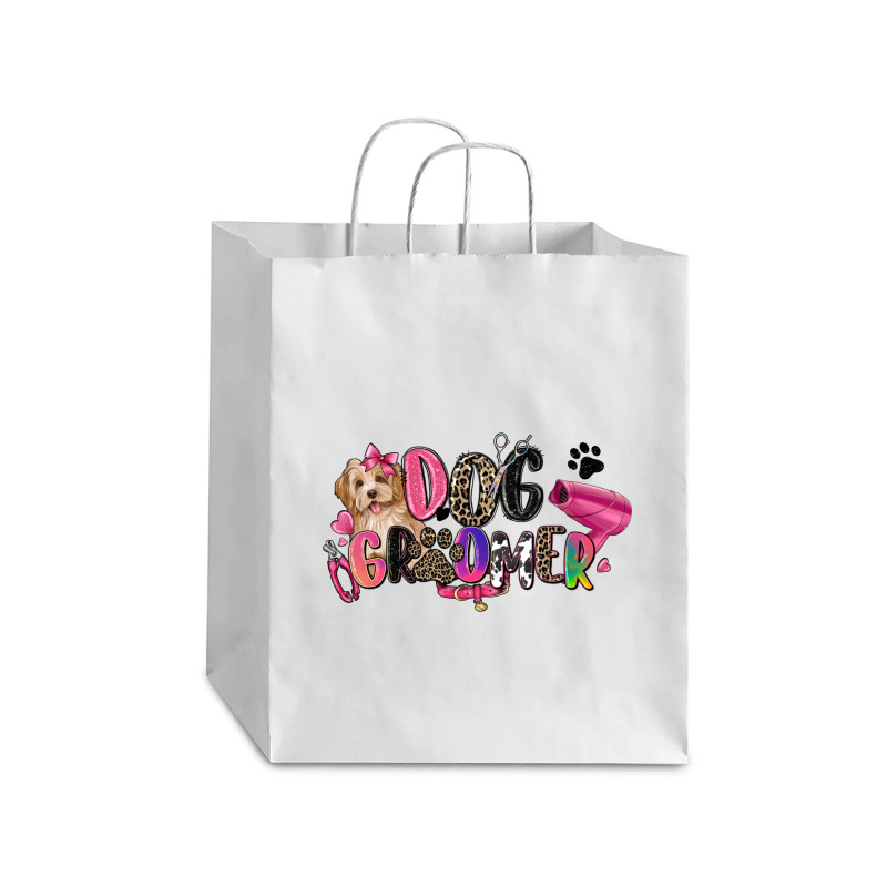 Dog Groomer Debie Paper Bag - 10 X 5 X 13 | Artistshot