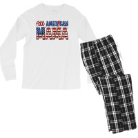 All American Mama Zillion Men's Long Sleeve Pajama Set | Artistshot