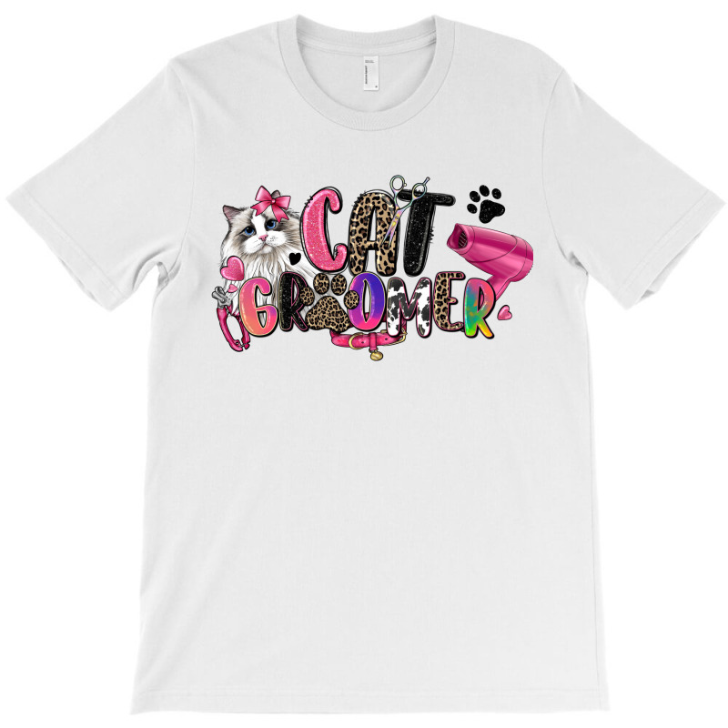 Cat Groomer T-shirt | Artistshot