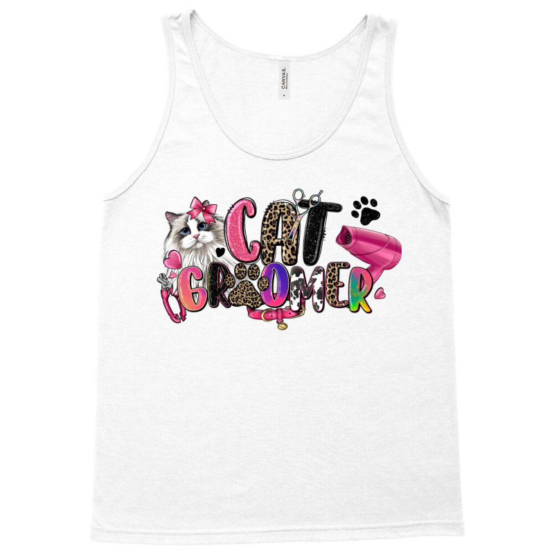 Cat Groomer Tank Top | Artistshot