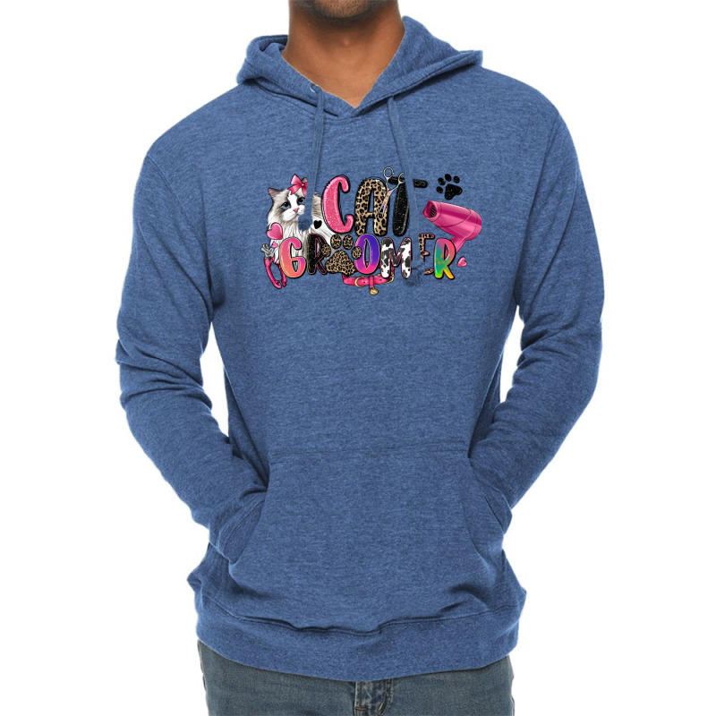 Cat Groomer Lightweight Hoodie | Artistshot