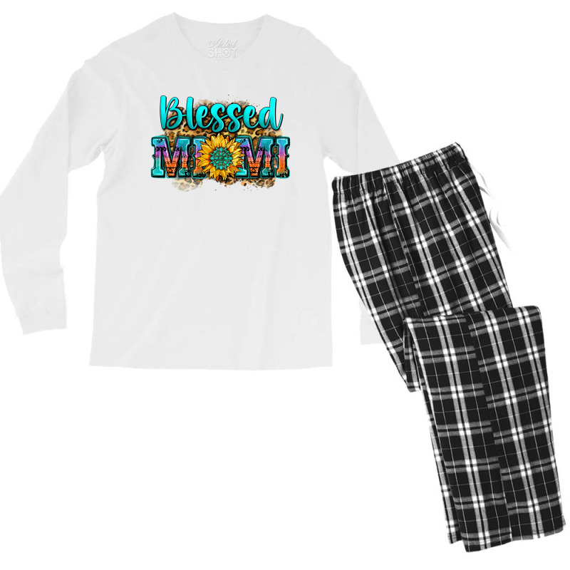 Blessed Mimi Men's Long Sleeve Pajama Set | Artistshot