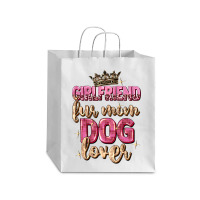 Girlfriend  Fur Mom Dog Lover Debie Paper Bag - 10 X 5 X 13 | Artistshot