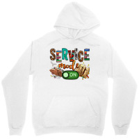 Service Mode On Woman Version Unisex Hoodie | Artistshot