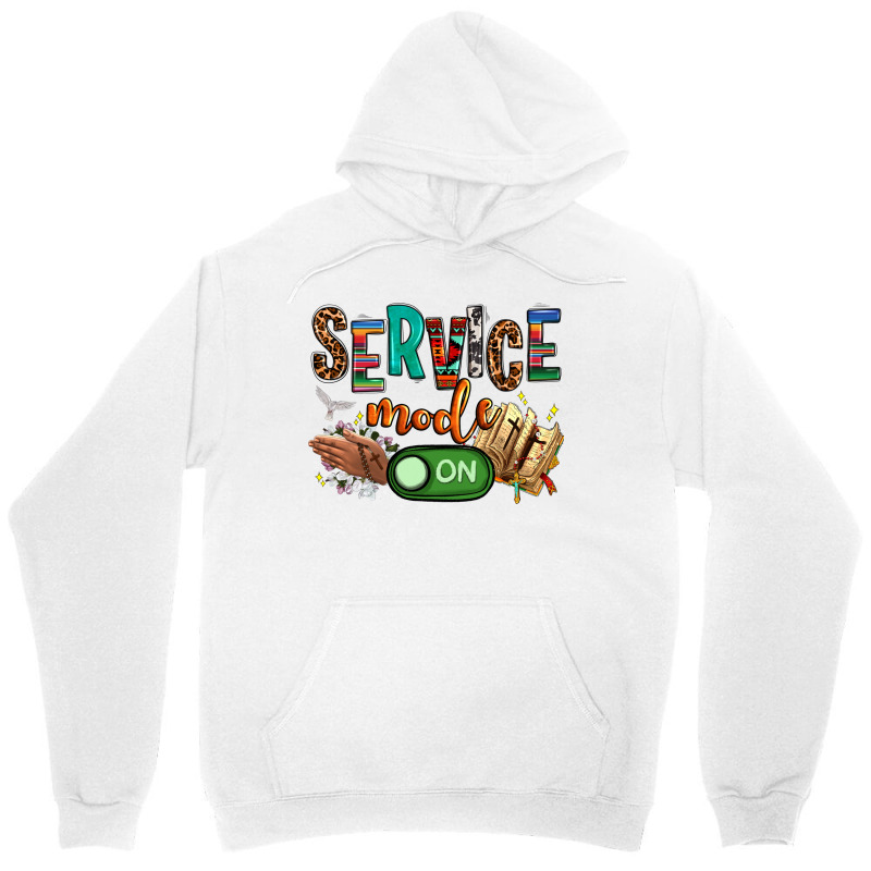 Service Mode On Woman Version Unisex Hoodie | Artistshot