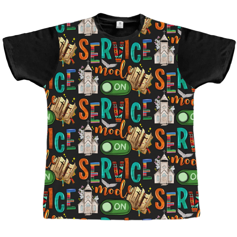 Service Mode On Graphic T-shirt | Artistshot