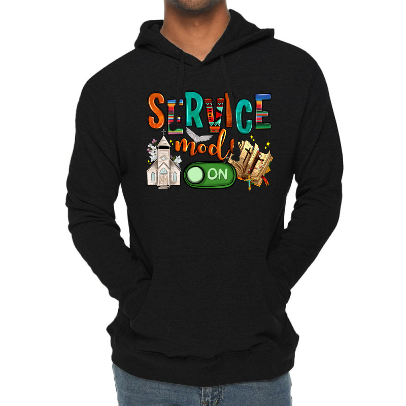 Service Mode On Lightweight Hoodie | Artistshot