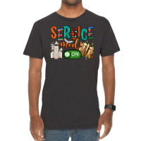 Service Mode On Vintage T-shirt | Artistshot