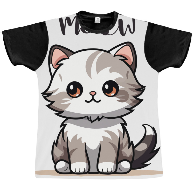 Cat Graphic T-shirt | Artistshot