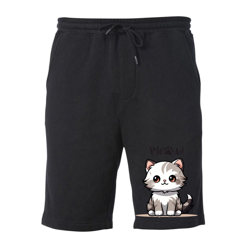 Cat Fleece Short | Artistshot