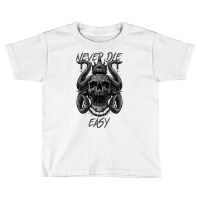 Never Die Easy Toddler T-shirt | Artistshot