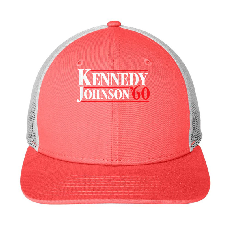 Kennedy Johnson 1960 Retro Campaign Shirt T Shirt Snapback Trucker Cap by paisleafuscaldo | Artistshot