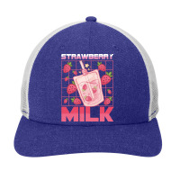 Kawaii T  Shirt Japanese Kawaii Strawberry Milk Shake Carton T  Shirt Snapback Trucker Cap | Artistshot