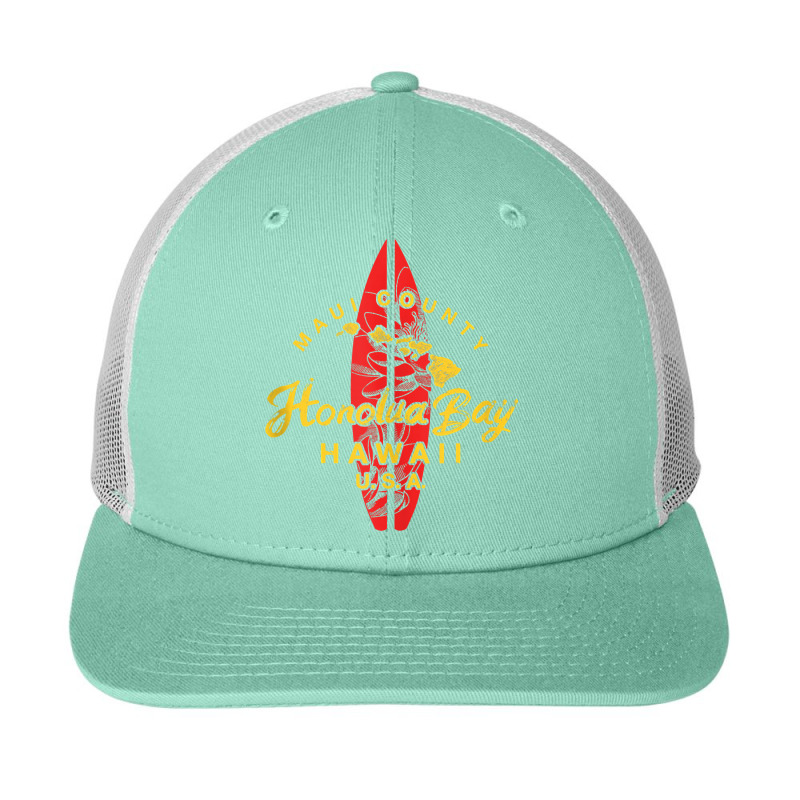 Hawaii Maui Hawaiian Islands Honolua Bay Surfing Tank Top Snapback Trucker Cap by mikidicosmo | Artistshot