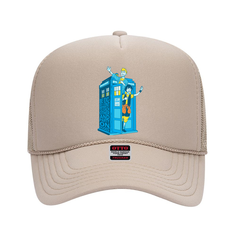 Most Excellent Time Travellers Foam Trucker Hat by nhan0105 | Artistshot