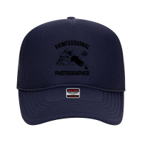 Pawfessional Photographer T  Shirt Pawfessional Photographer   Studio Foam Trucker Hat | Artistshot