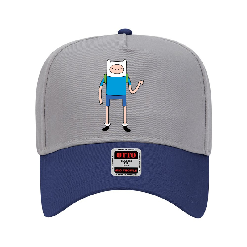 Finn Adventure Time Adjustable Baseball Cap | Artistshot