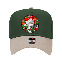 Christmas American Shorthair Cat Adjustable Baseball Cap | Artistshot