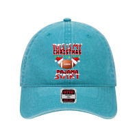 Football This Is My Christmas Pajama Football Xmas Boys Men 377 Dyed Cap | Artistshot