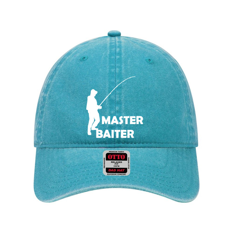 Aster Baiter Mens Rude Fishing Dyed Cap by michaelnaher | Artistshot