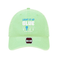 Autism Awareness Light It Up Blue Dyed Cap | Artistshot