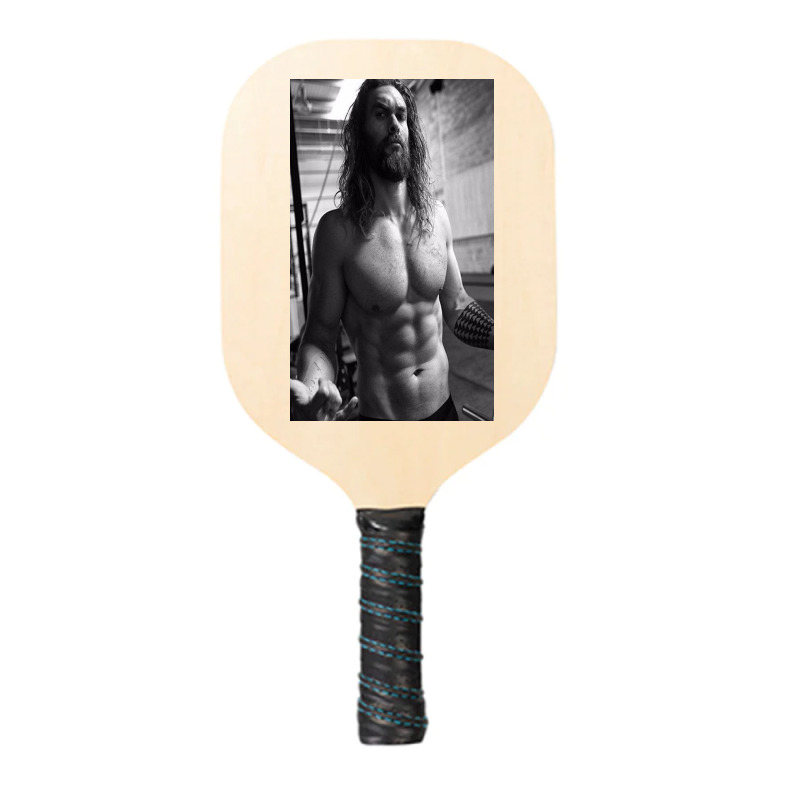 Jason Momoa Shirtless Pickleball Paddle | Artistshot