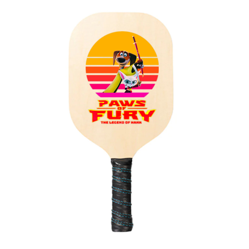 Paws Of Fury The Legend Hank Funny Pickleball Paddle | Artistshot