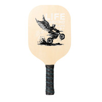 Life Behind Bars Motorcycle Racing Extreme Sports T Shirt Pickleball Paddle | Artistshot