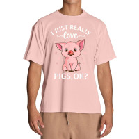 I Just Really Love Pigs Ok Hog Lover Cute Farmer T Shirt Urban Heavy T-shirt | Artistshot