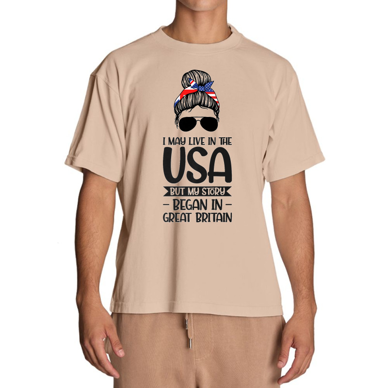 I May Live Usa Great Great Britain British Roots Premium Urban Heavy T-shirt | Artistshot