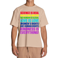 Science Is Real Black Lives Matter Urban Heavy T-shirt | Artistshot