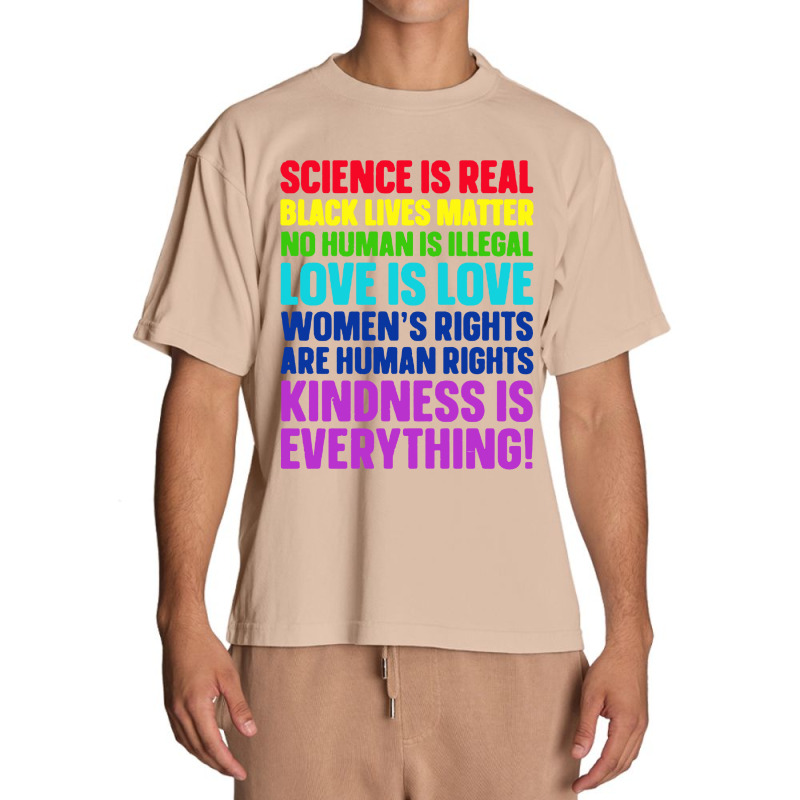 Science Is Real Black Lives Matter Urban Heavy T-shirt | Artistshot