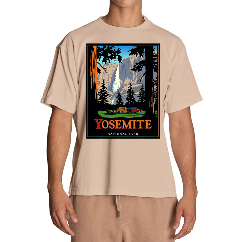 Yosemite Vintage National Park Urban Heavy T-shirt | Artistshot