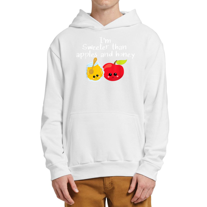 Rosh Hashanah Apples And Honey Shana Tova Jewish New Year T Shirt Urban Pullover Hoodie | Artistshot