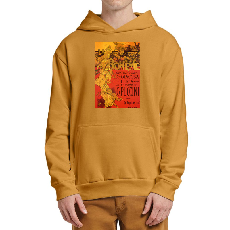 Vintage La Boheme Opera Urban Pullover Hoodie by acesenpaii | Artistshot